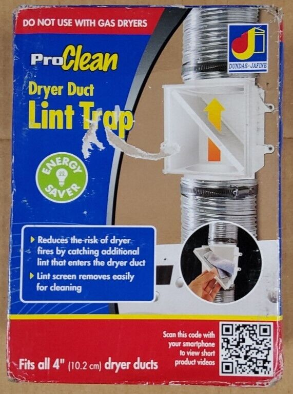 Dundas Jafine Dryer Duct Lint Trap