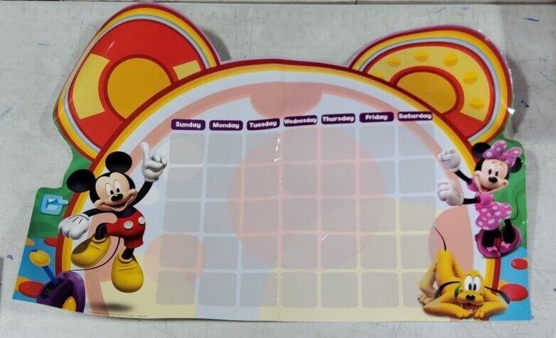 Eureka Mickey Mouse Clubhouse Calendar Bulletin Board Set