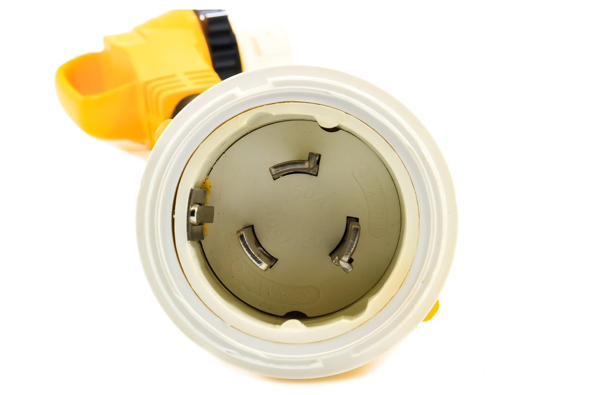 Camco Power Grip 18" Dogbone Adapter , yellow