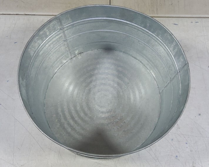 Behrens Tub 14 Gal Round Galvanized