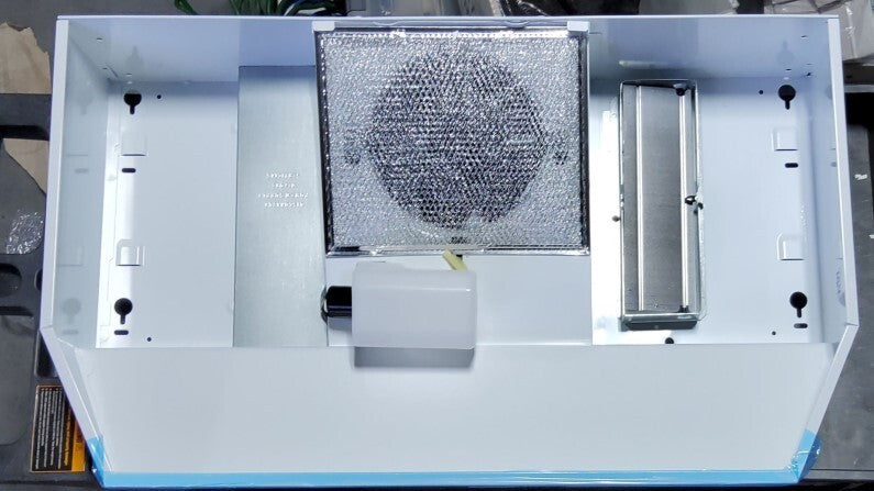 30-inch Under-Cabinet Convertible Range Hood with 2-Speed Exhaust Fan and Light