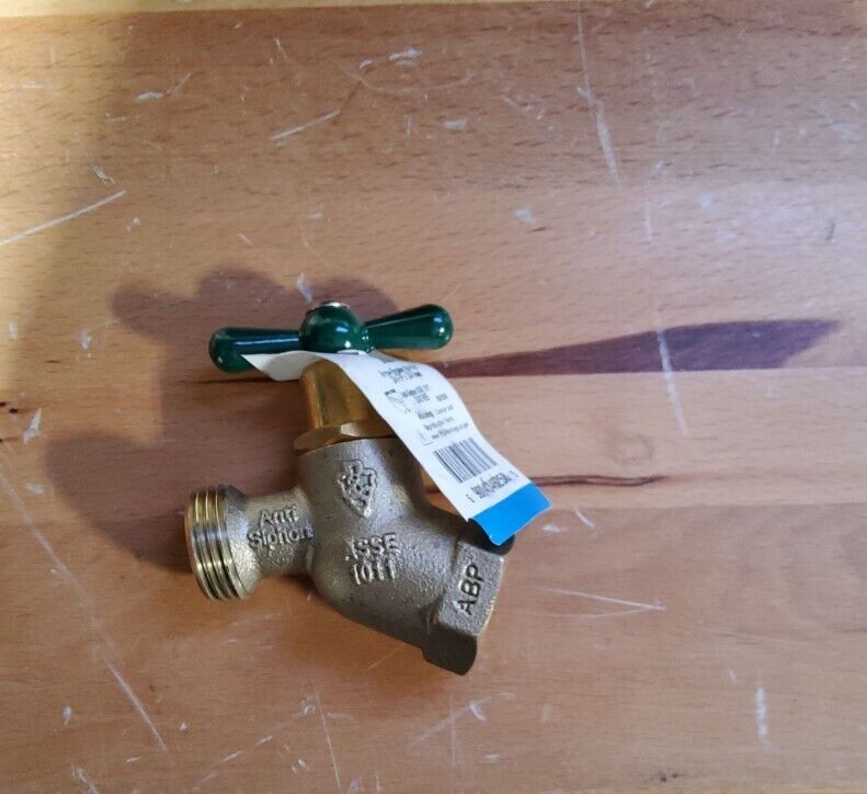 ARROWHEAD BRASS & PLUMBING 363LF 3/4" Female Iron Pipe x 3/4" Hose Connection