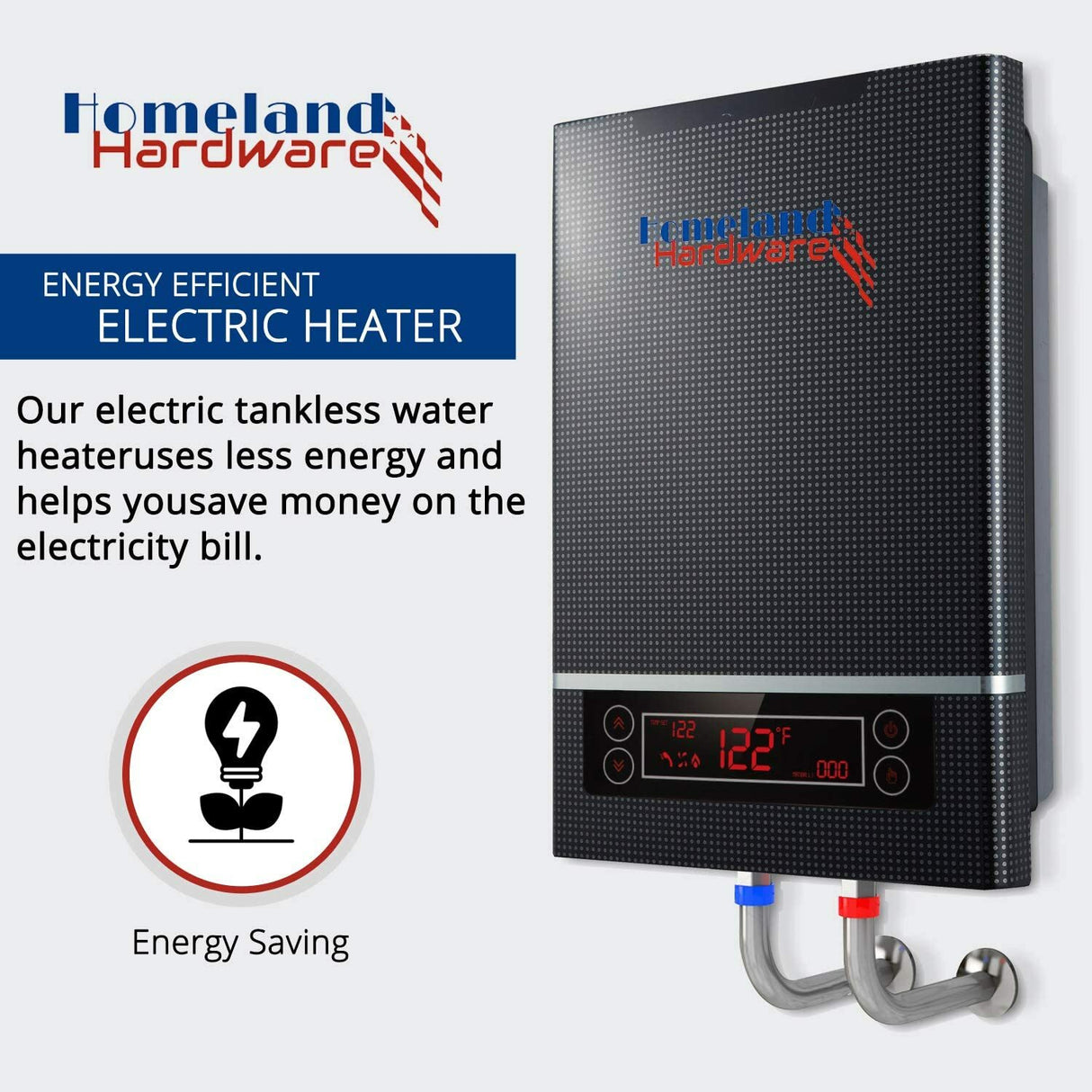 27Kw Electric Tankless Water Heater/ UL 499 Standard ETL APPROVED ECO-27KW 240V