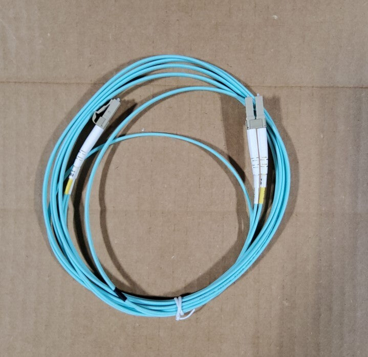 3M OM4 LC LC Fiber Patch Cable | 100Gb Duplex 50/125 LC to LC Multimode Jumper