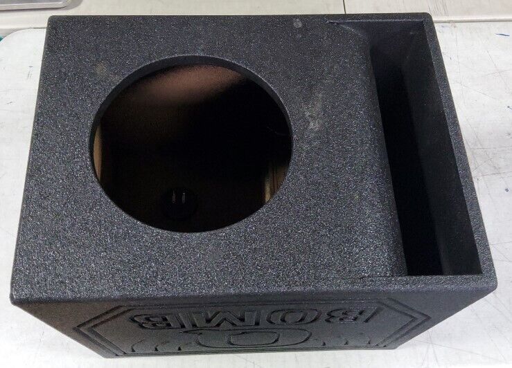 Rockville RQB10 Single 10" Vented Ported Subwoofer Sub Box Enclosure 1.4 cu ft