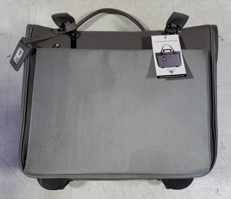 Fabrique Florence Gray Rolling Tote 17.3 Laptop Accessories Notebook/Tablet ACCS