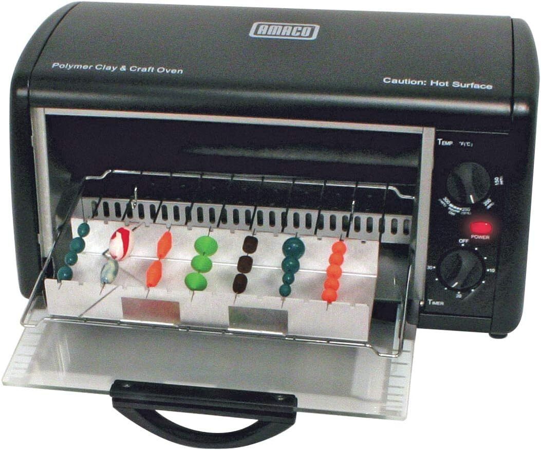 AMACO Countertop Craft/Clay Oven Black Polymer Clay & Craft Oven