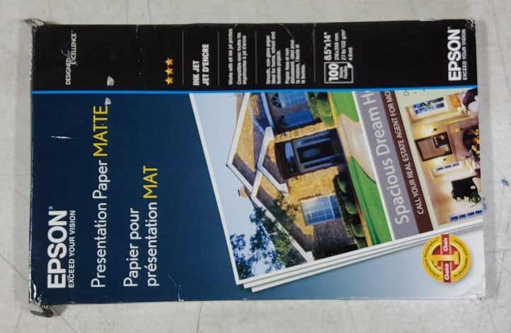 Epson Presentation Paper MATTE Lowered SET OF TWO