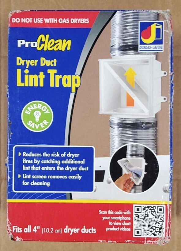 Dundas Jafine Dryer Duct Lint Trap