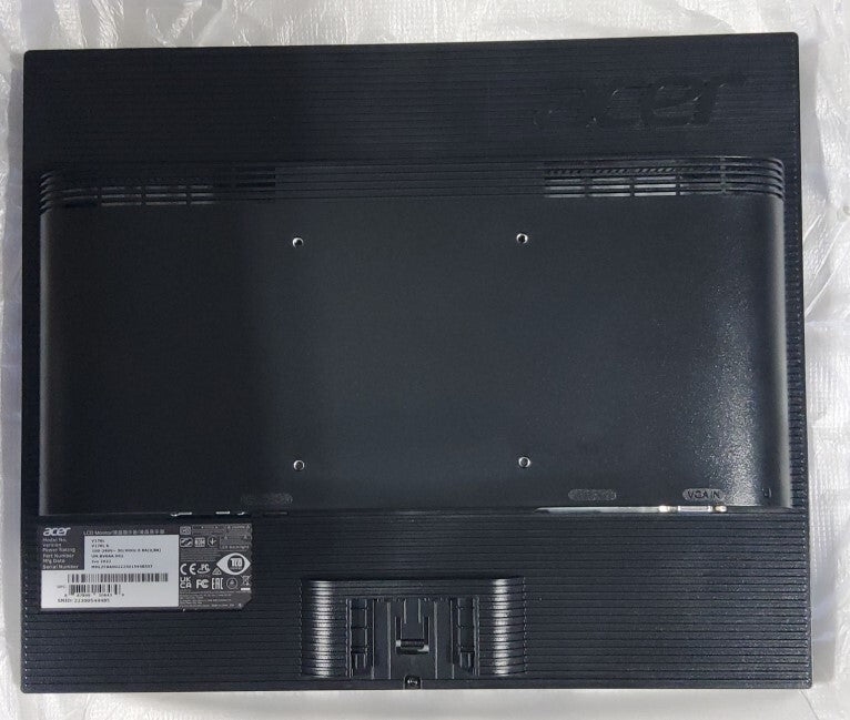 Acer SXGA LCD Display,Black