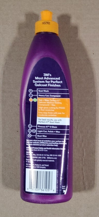 3M Marine Restorer and Wax, 16.9 fl oz