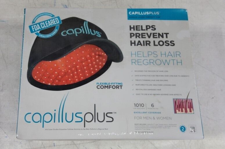 Capillus Laser Therapy Cap Hair Regrowth / Box / Case & Accessories