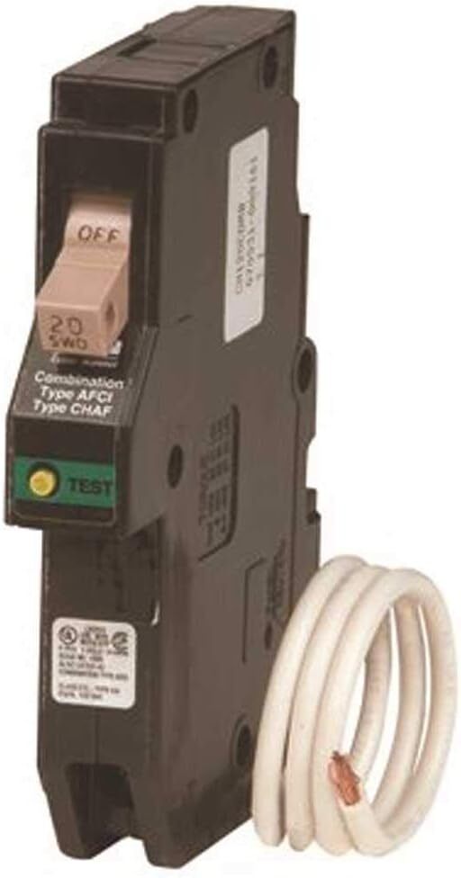 Cutler Hammer Single Pole AFCI Circuit Breaker