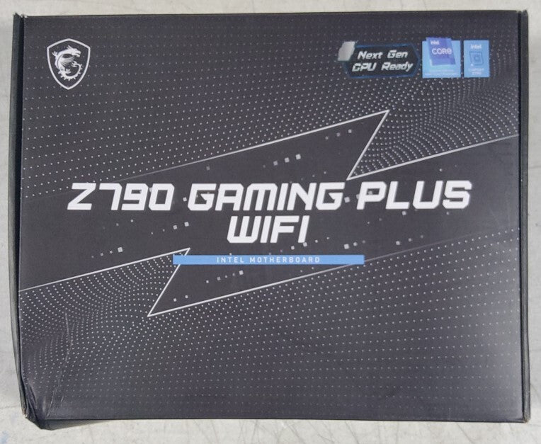 MSI - Z790 GAMING PLUS WIFI Intel Z790 ATX DDR5 Wi-Fi 6E Motherboard New Sea