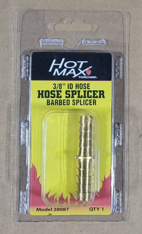 3/8" Brass Barb Hose Splicer Mender Straight Fitting Air Water Oil Gas 129-6