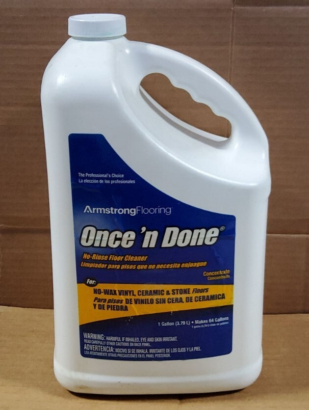Armstrong Once 'N Done Concentrated Floor Cleaner 1 Gallon