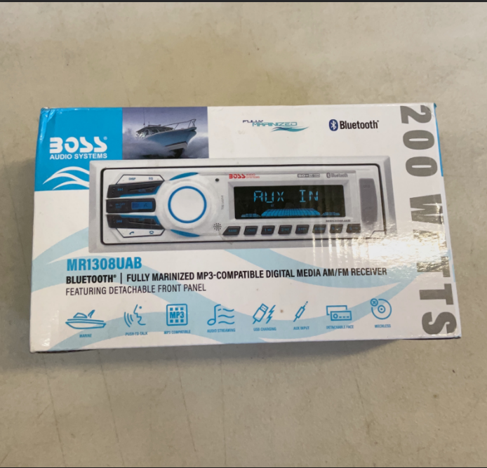 BOSS Audio Systems Marine Receiver, Bluetooth, USB, SD, No CD Player