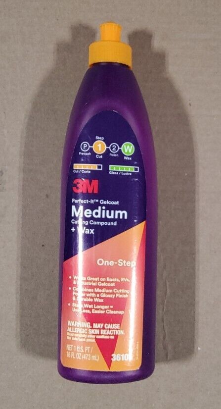 3M Marine Restorer and Wax, 16.9 fl oz
