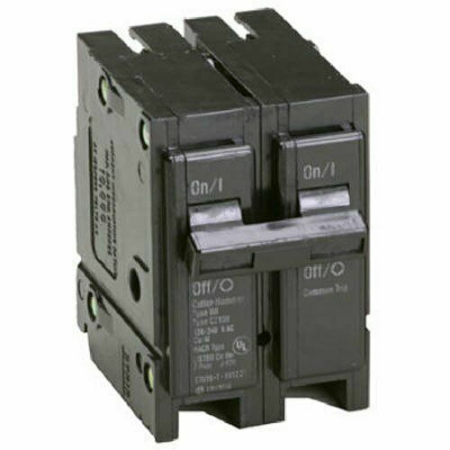 Eaton Double Pole Interchangeable Circuit Breaker