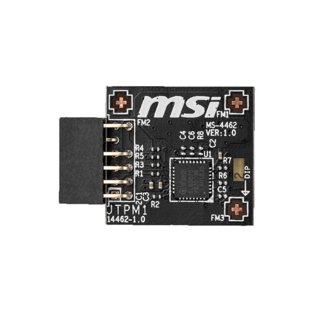 MSI TPM 2.0 SPI Trusted Platform Module MS-4462 12-1 Pin