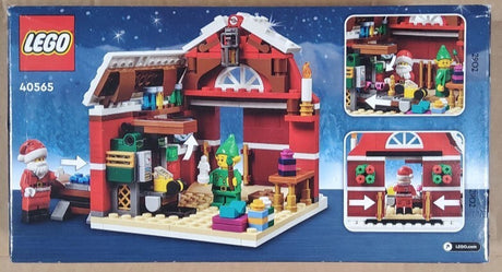 LEGO Santa's Workshop Set 40565 - 100% Complete - Winter Village Christmas