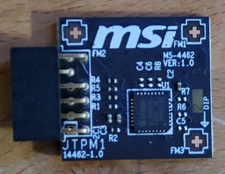 2.0 SPI Trusted Platform Module MS-4462