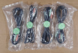 4 Port Black USB KVM Switch Kit with Cables and Audio
