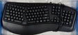 Adesso Tru-Form 150 3-Color Illuminated USB Ergonomic Keyboard AKB-150EB