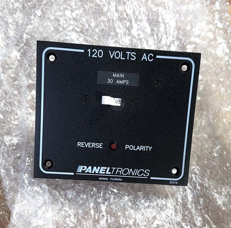 Paneltronics 9982316B Standard Panel AC Main Double Pole With 30Amp CB & Reverse