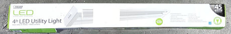Feit Electric 4 ft 45W 2 Light LED 50,000 Hour Utility Shop Garage Light
