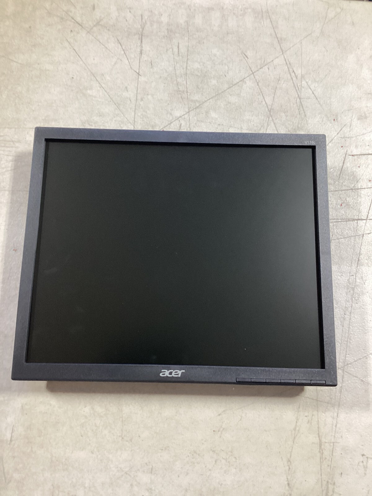 Acer V176L b 17-Inch SXGA LCD Display,Black