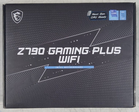 MSI - Z790 GAMING PLUS WIFI Intel Z790 ATX DDR5 Wi-Fi 6E Motherboard New Sea