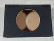 QPower Single 10 Inch Vented Shallow Subwoofer Sub Box Enclosure
